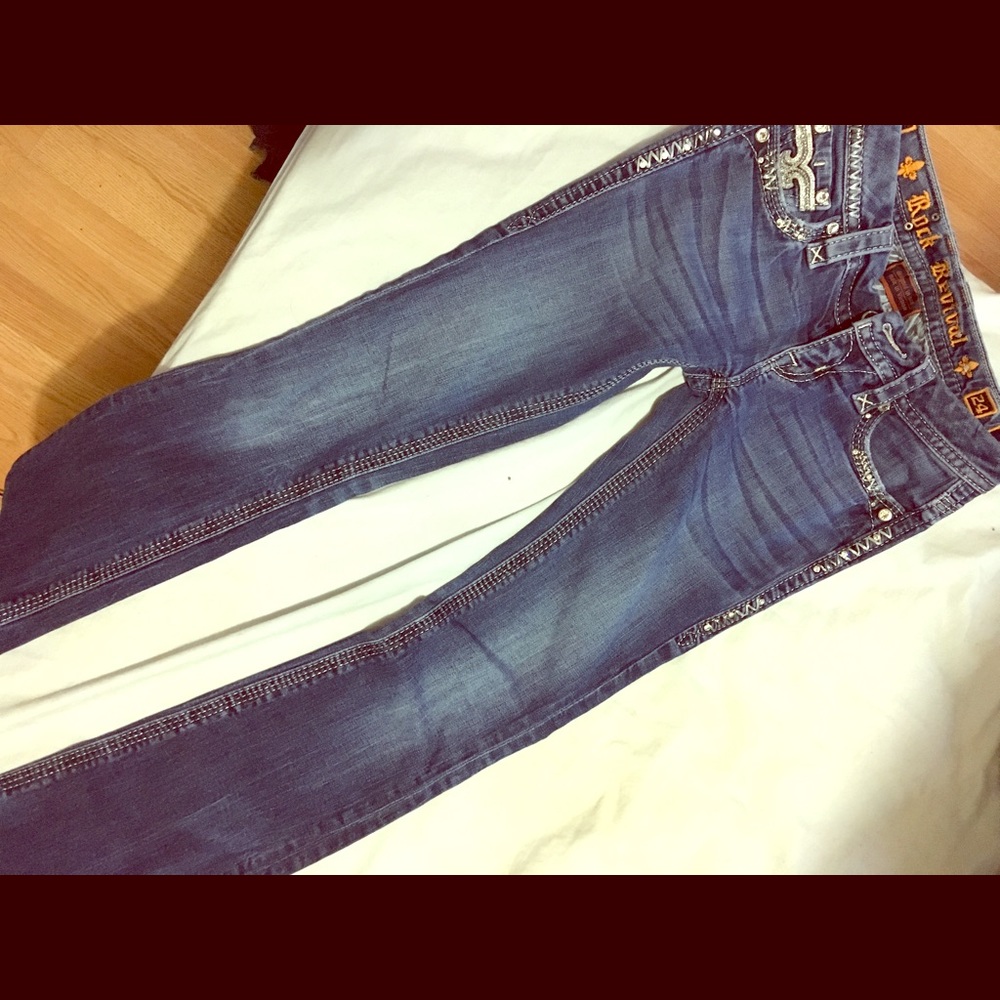 Rock revival jeans size 24